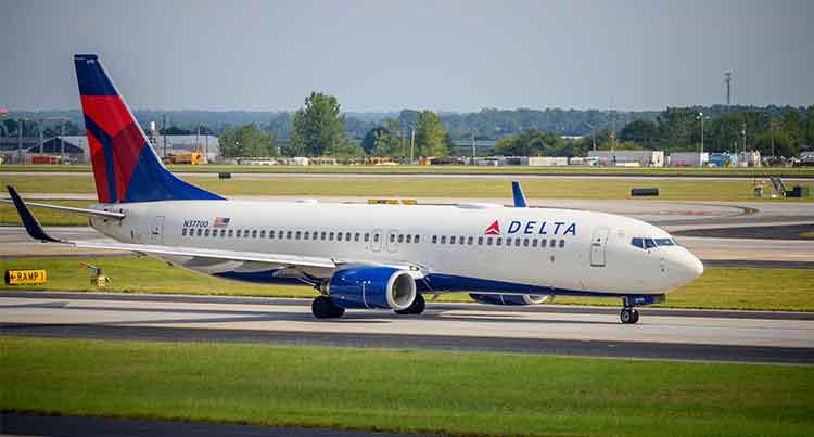 USA-India Non-Stop Flights Operated by Delta