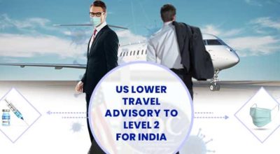 USA Lower Travel advisory to level 2 for India