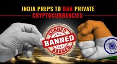 cryptocurrencies ban in India