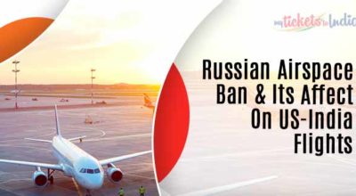 Russian Airspace ban on travr;