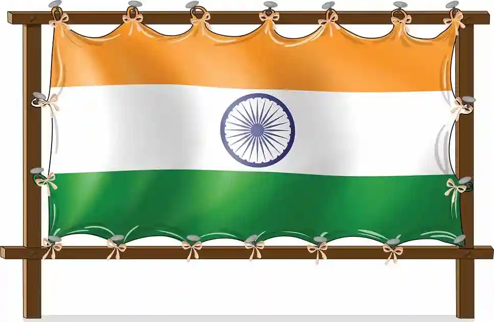 Cartoon Images Of Indian Flag