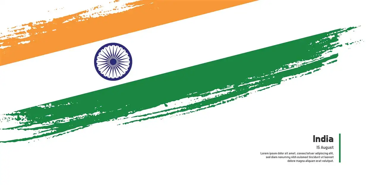 Indian Flag Images Drawing