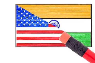 Indian America Flag Images