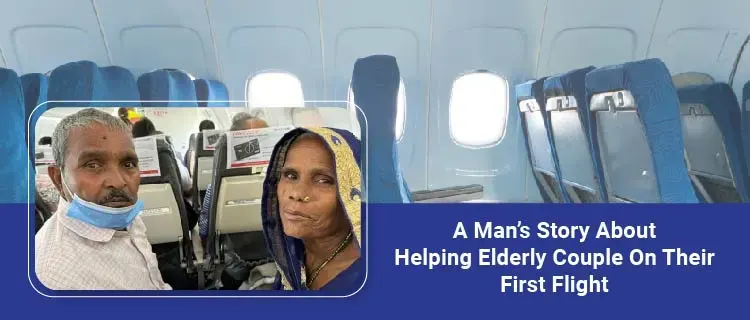 Man Helped Elderly Couple From Rural India