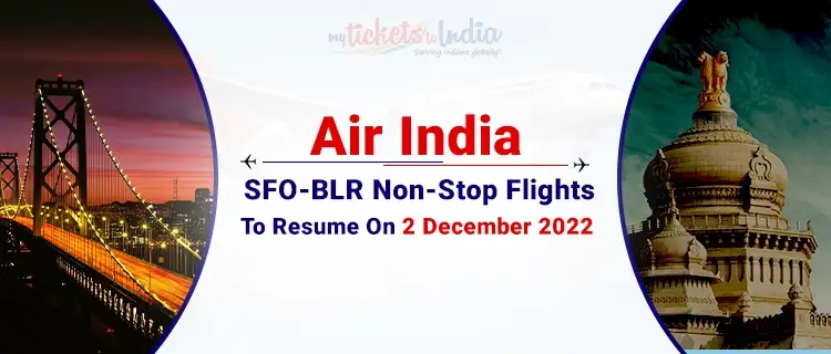 SFO to BLR non stop flight